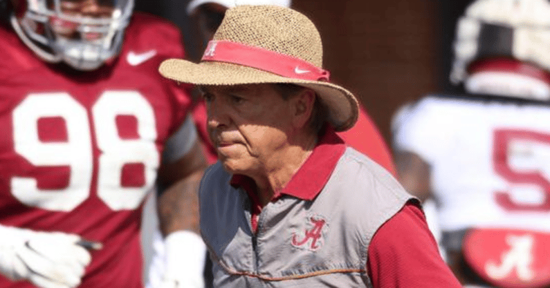 Alabama HC Nick Saban