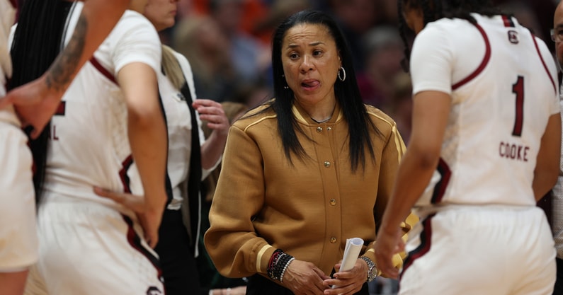 Dawn Staley Says USC Won't Be Able to Go to White House Event