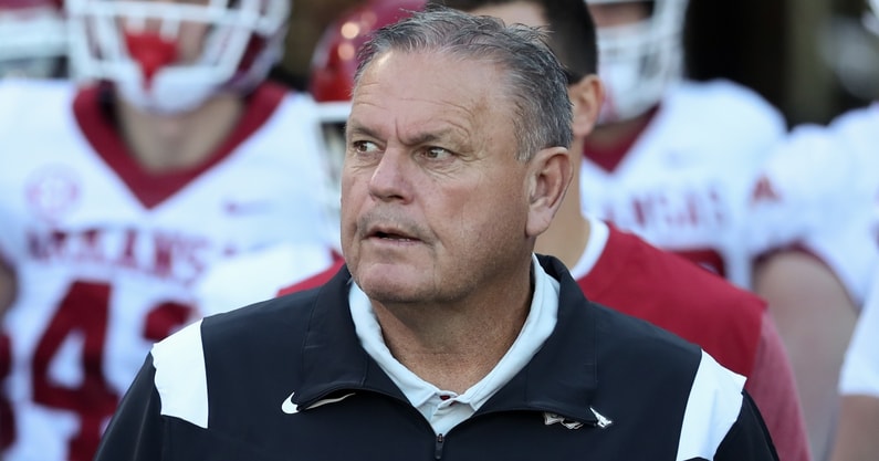 arkansas-head-coach-sam-pittman-reveals-state-of-program-entering-year-four