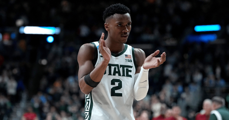 Michigan State's Tyson Walker: 'Weight of the world' is off his back