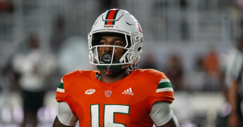jacolby george miami spring game 1