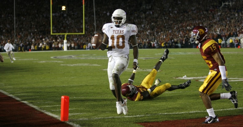 Texas quarterback Vince Young