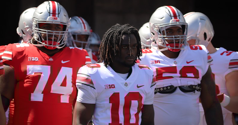 Denzel Burke by Matt Parker -- Lettermen Row --