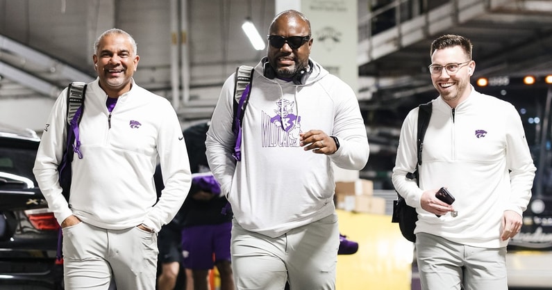 Jerome Tang Jareem Dowling Austin Carpenter Kansas State Wildcats 2023