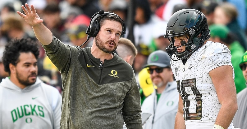 Dan Lanning evaluates the play of quarterbacks behind Bo Nix - On3