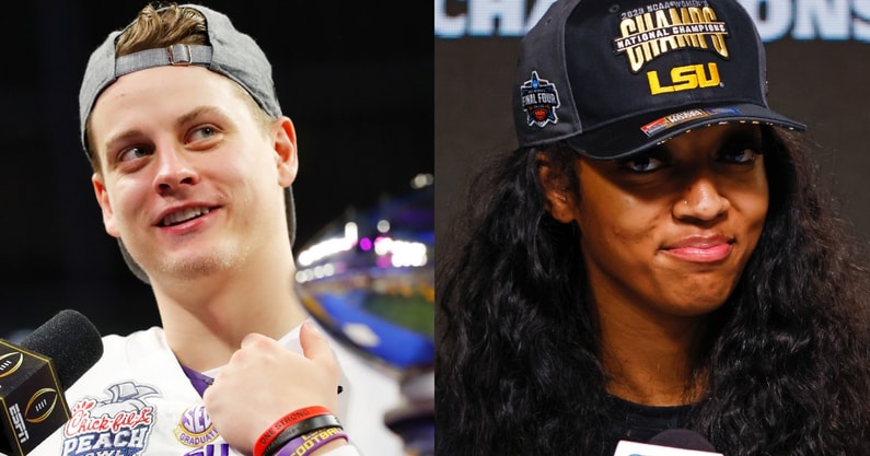 Joe Burrow | Angel Reese
