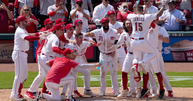 Friedl, Reds snap 4-game skid with 7-6 win over Cardinals - The