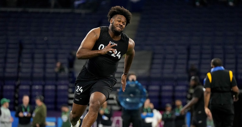 Former Ohio State lineman Paris Johnson