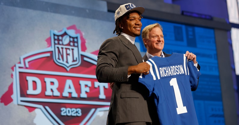 Twitter explodes after Anthony Richardson goes No. 4 in NFL Draft