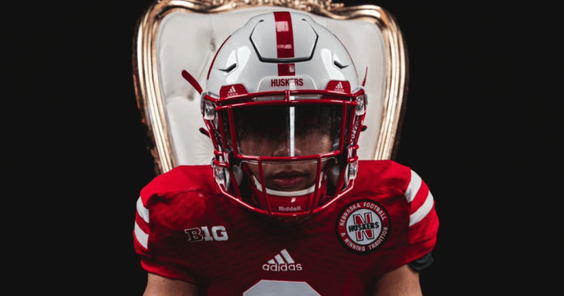 2024 DB Peyton Morgan visits Nebraska