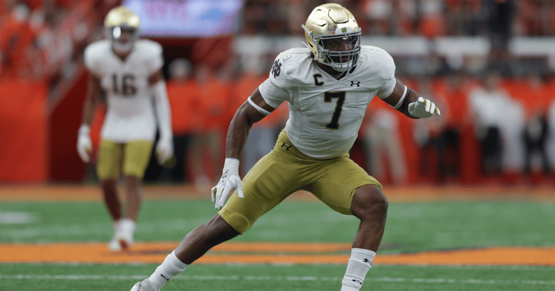 Dane Brugler 2023 NFL Draft guide on top Notre Dame prospects