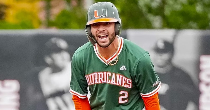 Miami baseball at Louisville