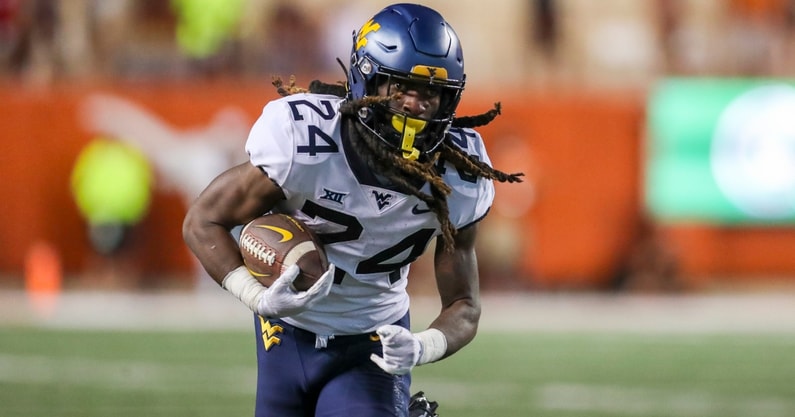 west-virginia-running-back-tony-mathis-enters-ncaa-transfer-portal