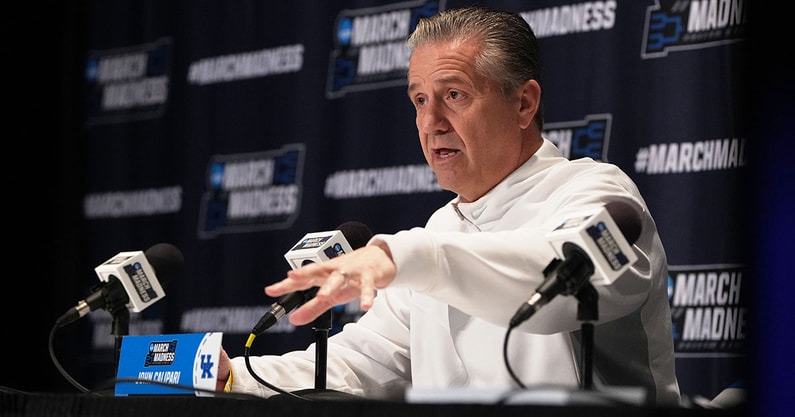 Kentucky coach John Calipari