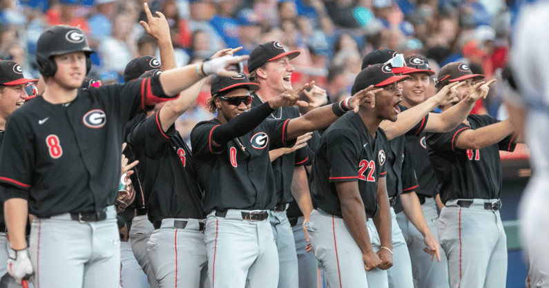 Georgia Baseball Strikes Out 13 In Upset Of No 18 Tennessee 