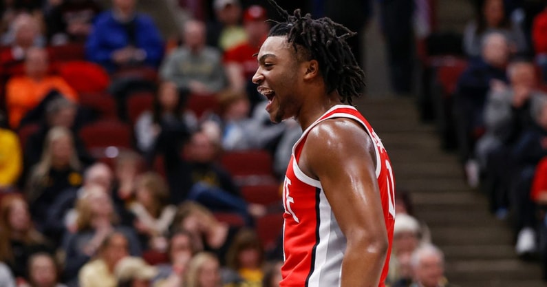 Brice Sensabaugh by Kamil Krzaczynski-USA TODAY Sports