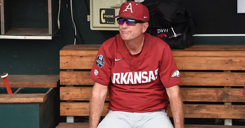 Arkansas baseball coach Dave Van Horn
