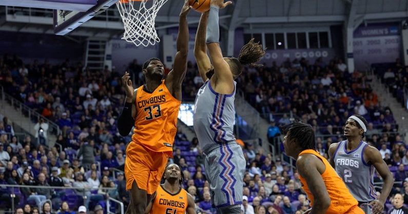 COLLEGE BASKETBALL: FEB 18 Oklahoma State at TCU