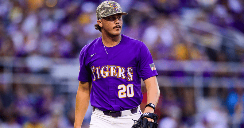 LSU RHP Paul Skenes