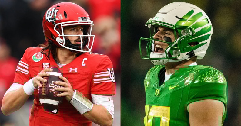 Utah QB Cameron Rising, Oregon QB Bo Nix