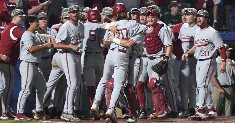 Tommy Seidl, Alabama Crimson Tide left fielder