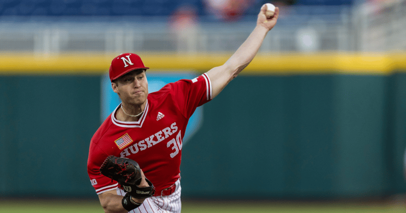 Nebraska baseball Will Walsh