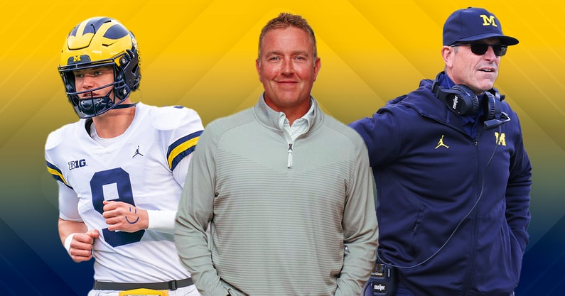Kirk Herbstreit JJ McCarthy Jim Harbaugh