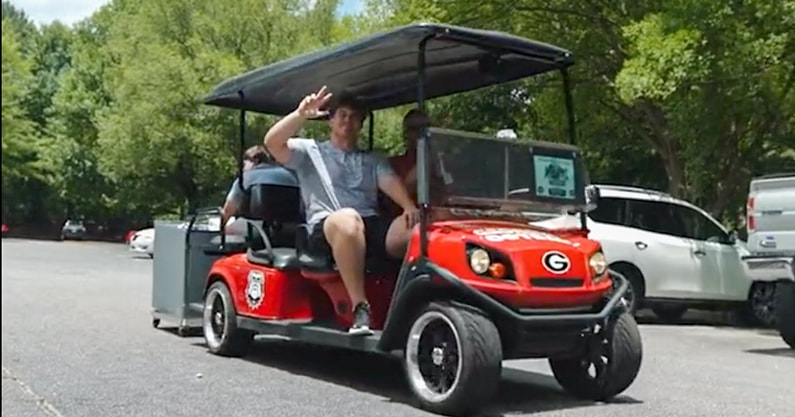 Georgia move in