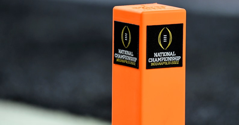 2022 College Football Playoff National Championship odds