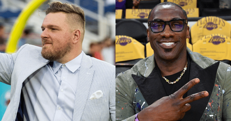 Pat McAfee, Shannon Sharpe