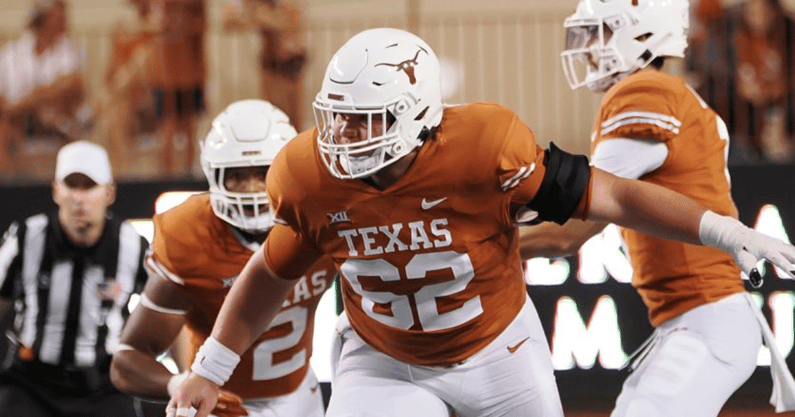 62 days until Texas Football: Connor Robertson working to be the