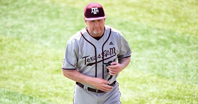 Jim Schlossnagle addresses Texas A&M's struggles on the mound early vs