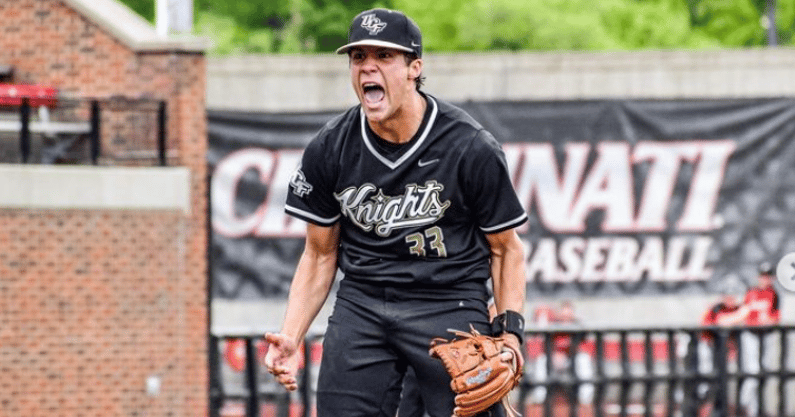 UCF pitcher Cam Leiter transferring to FSU with his eyes set on Omaha -  TheOsceola