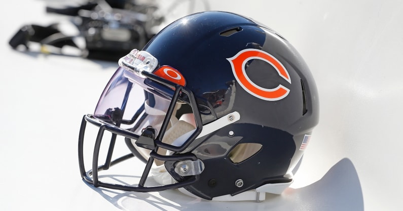 chicago bears helmet