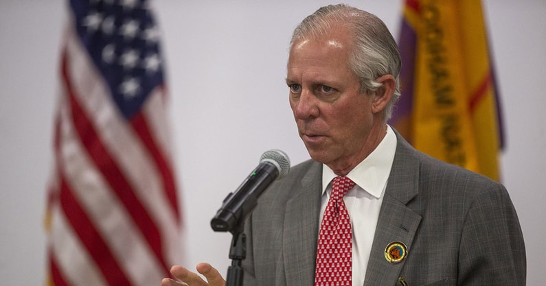 University of Arizona president Robert Bobby Robbins