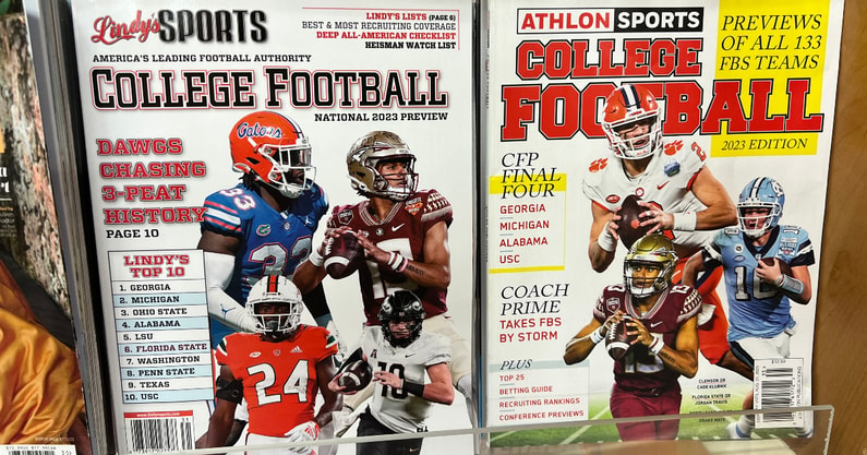 LINDY'S SPORTS 2022 PRO FOOTBALL DRAFT MAGAZINE: Lindy's Sports