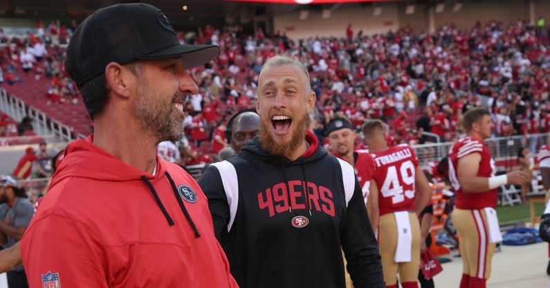 49ers' George Kittle has no plans to change his style of play