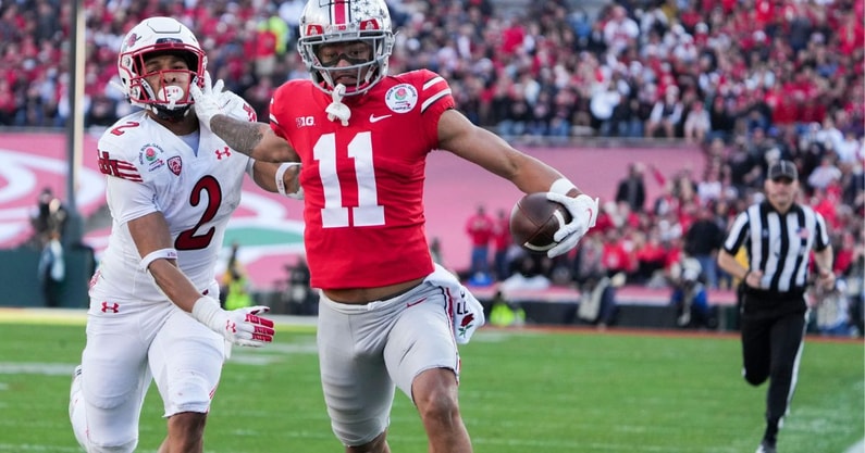 Ohio State wide receivers stake their claim as college football's
