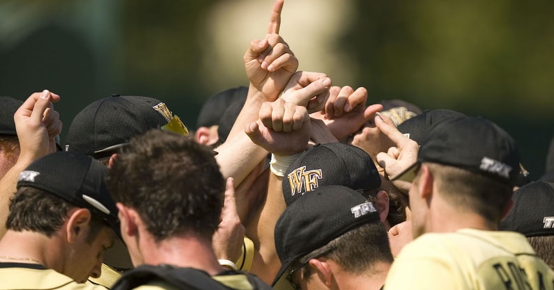 NCAA Baseball - North Carolina vs Wake Forest - March 12, 2006