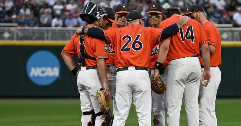 NCAA Baseball: College World Series-Florida vs Virginia