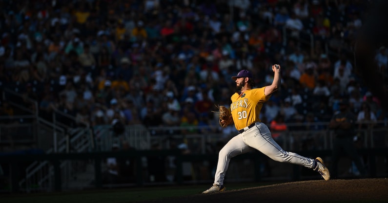 NCAA Baseball: College World Series-LSU vs Tennessee
