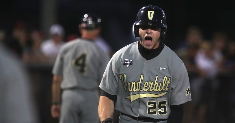 Vanderbilt baseball first baseman Parker Noland in transfer portal