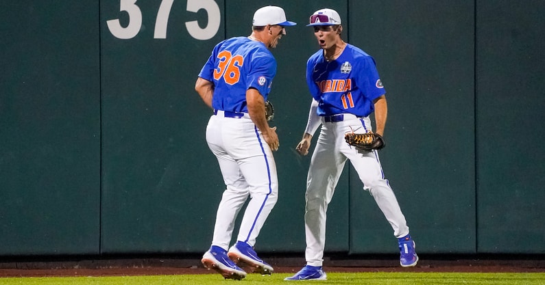 NCAA Baseball: College World Series-Florida vs Oral Roberts