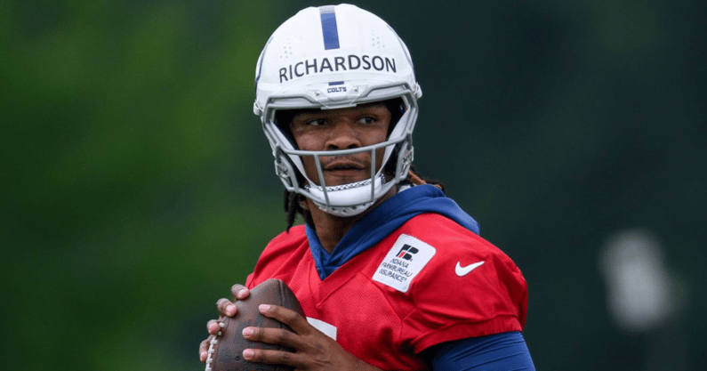 Anthony Richardson getting first-team reps at Indianapolis Colts training  camp