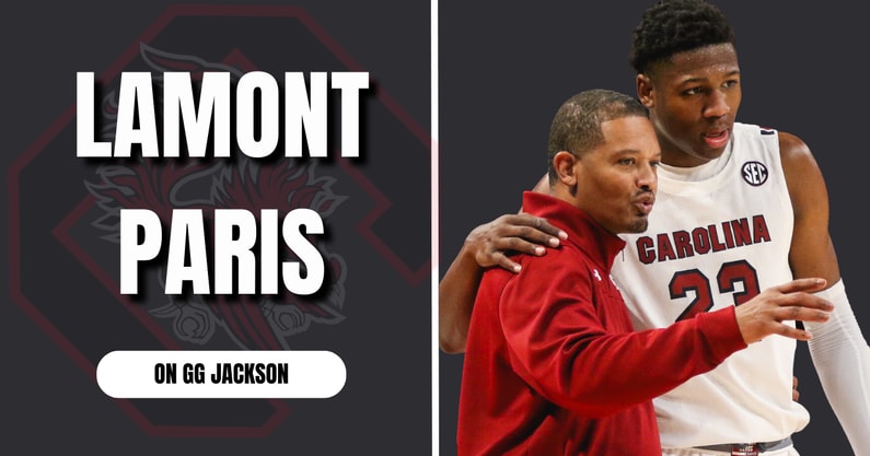 Video: Lamont Paris speaks on GG Jackson's maturity, growth at South Carolina