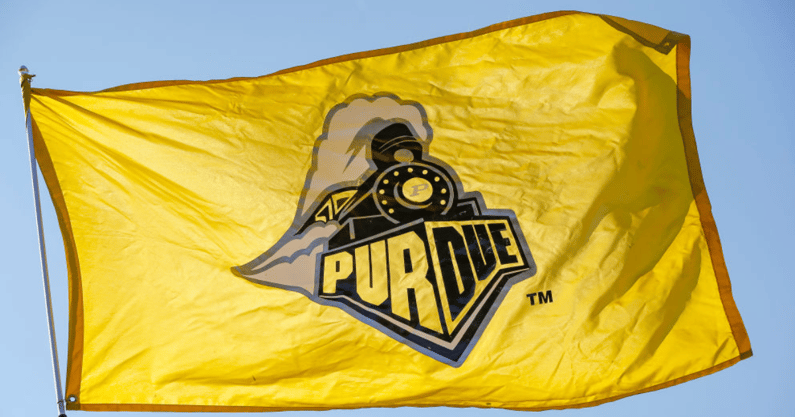 Purdue gold flag