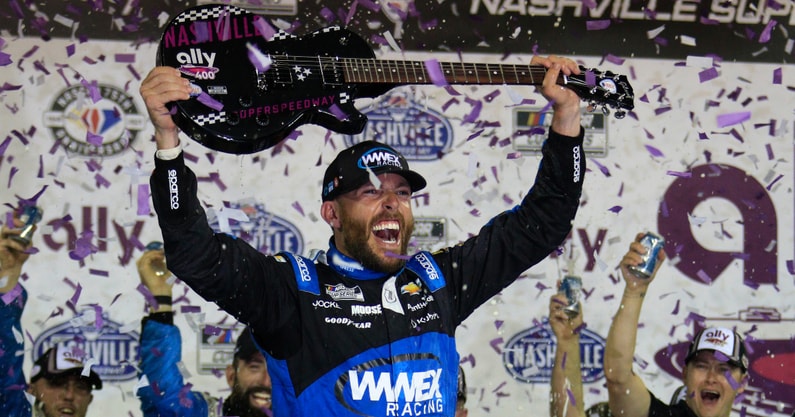 Ross Chastain Nashville Victory Lane
