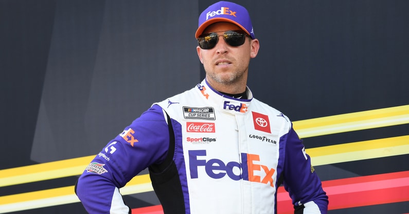 Denny Hamlin Ally 400