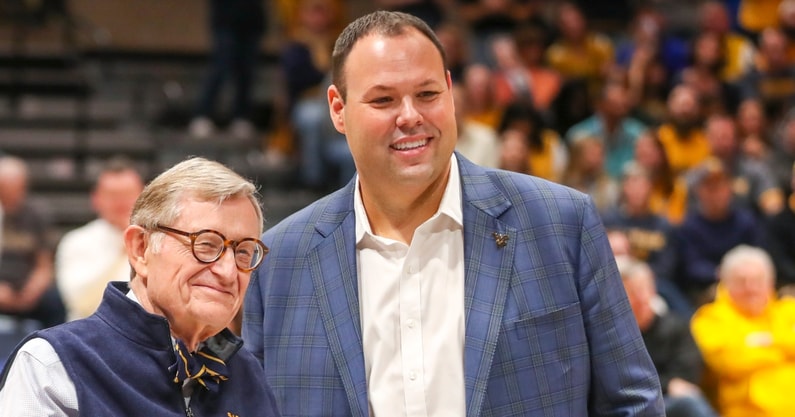 Wren Baker and Gordon Gee