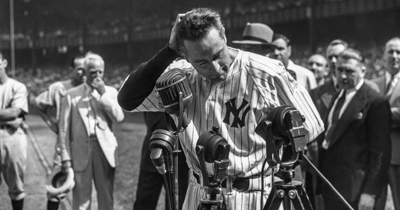Yankees honor ALS-stricken MLB researcher Sarah Langs on anniversary of Lou  Gehrig's speech